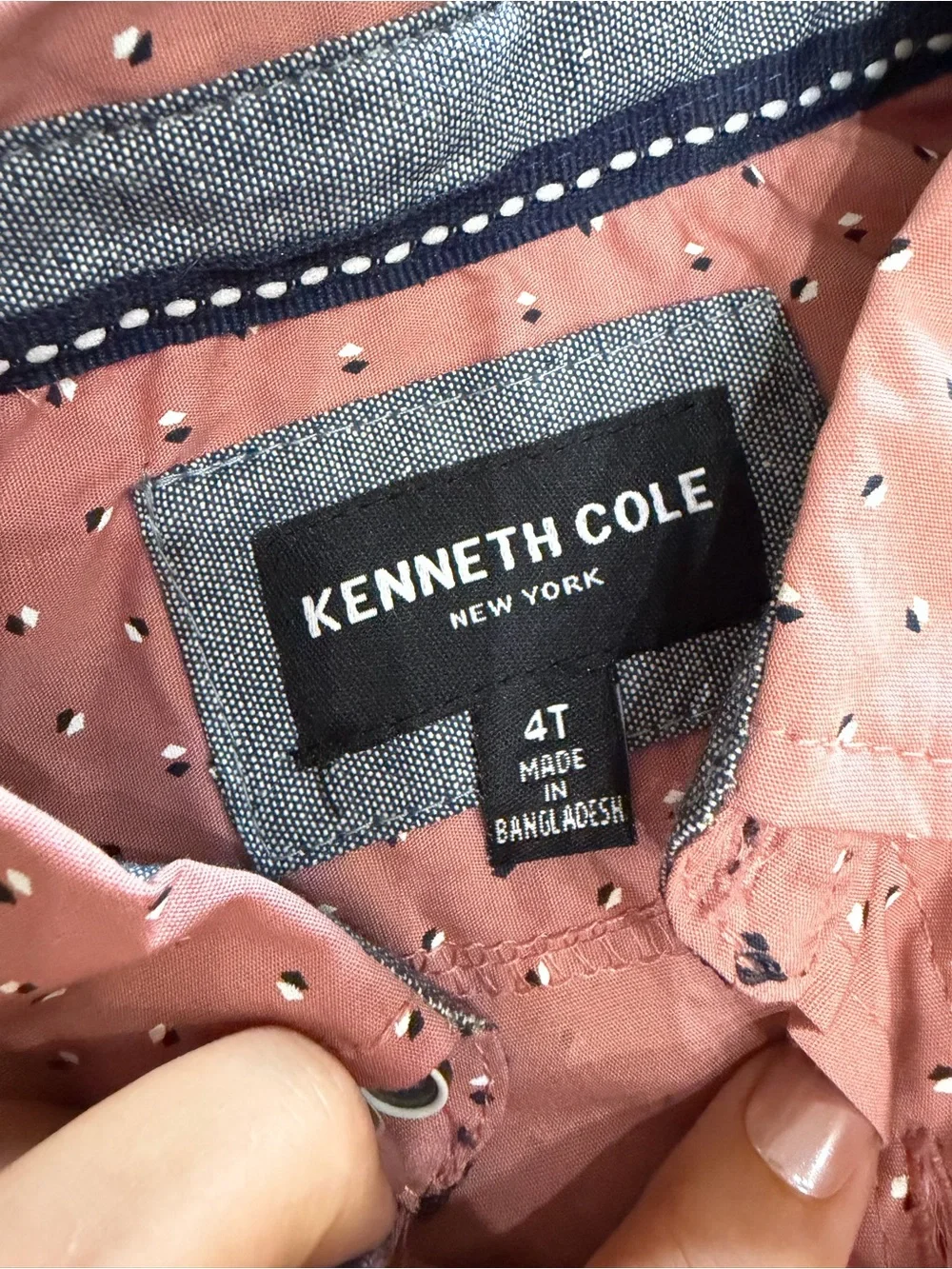NWT Kenneth Cole New York 2-Piece Shirt and Pants Set Size 4T